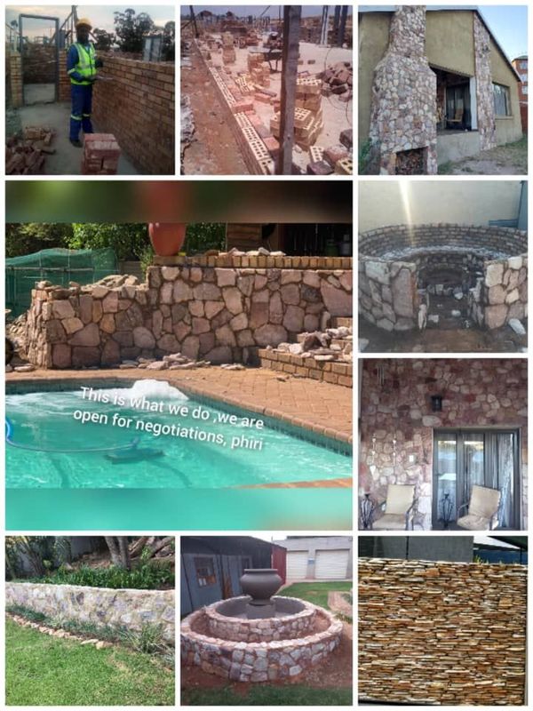 Stone cladding and house renovation ,stone cladding all types of stones.brick laying plastering