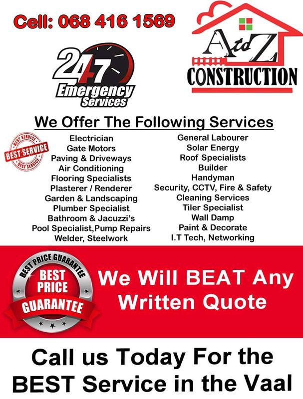 A2 z construction call us today for all your house maintenance