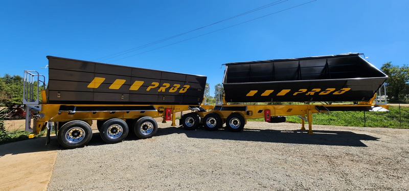 New 2024 PRBB 49 ton payload PBS side tipper