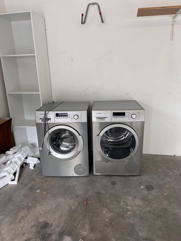 Washing machine and tumble dryer