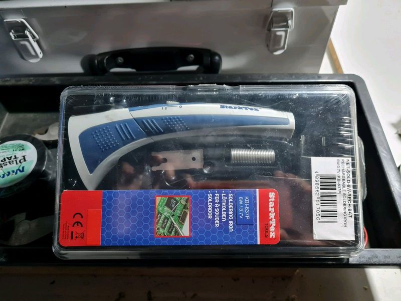 Brand new rechargeable soldering iron