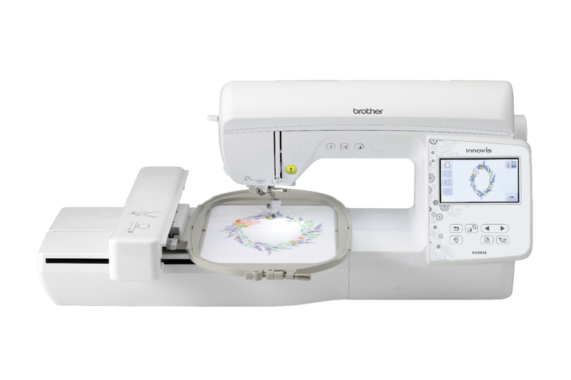 Brother 880E Embroidery Machine New with WLAN data transfer enabled