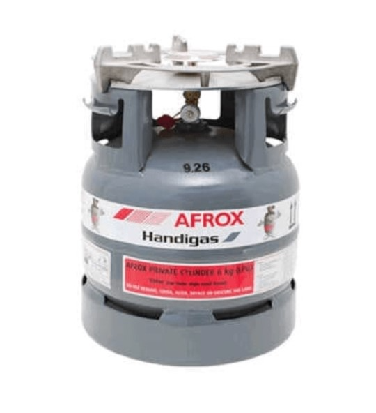Afrox Handipack 6Kg Cylinder Plus Cooker Top - Full of Gas - Bargain