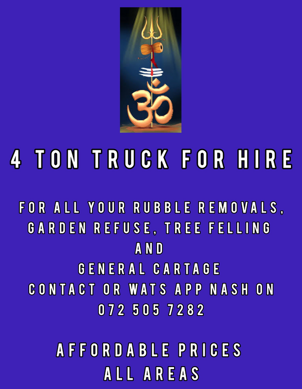 4 ton truck for hire