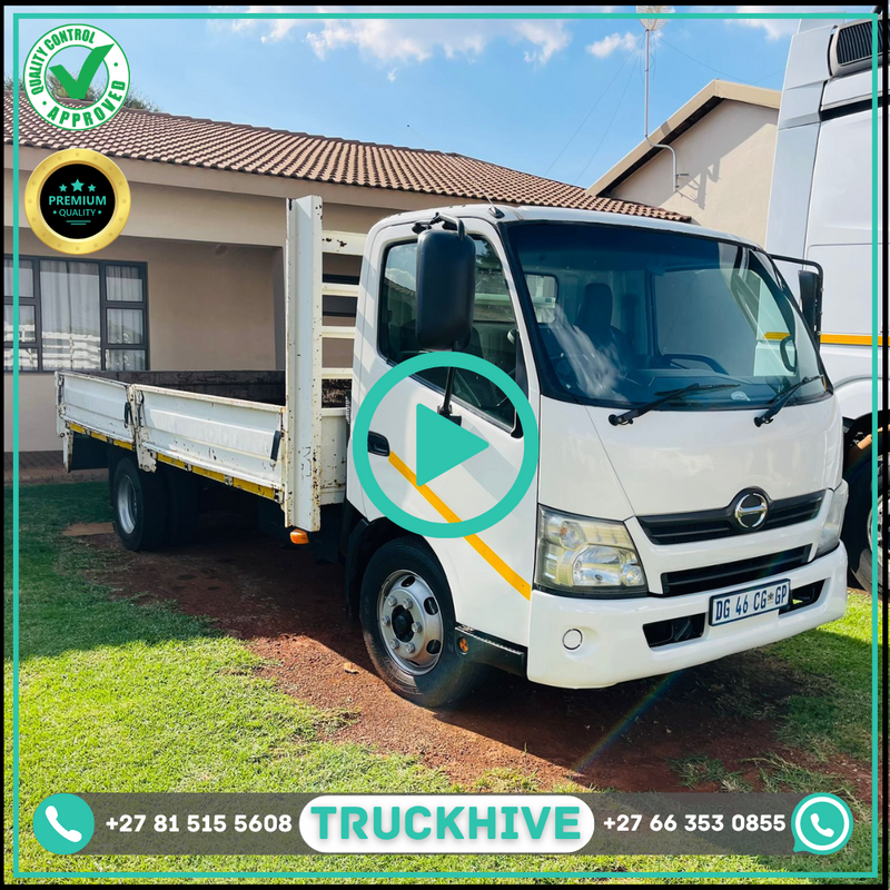 2014 HINO 300:814 - (4 TON) DROPSIDE — LAST CHANCE TO GET AN INSANE DEAL ON THIS TRUCK!