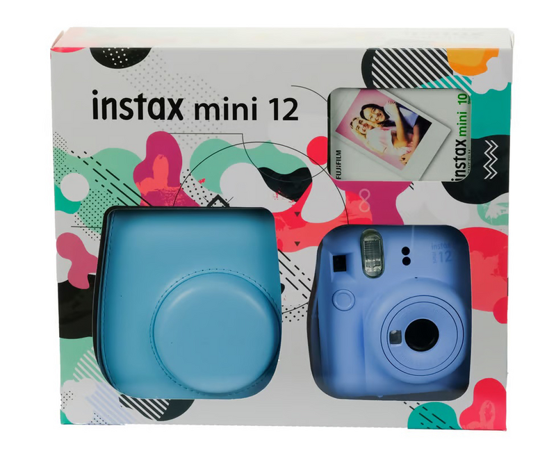 Fujifilm Instax Mini 12 Kit | Paste blue for sale at The Photoshop