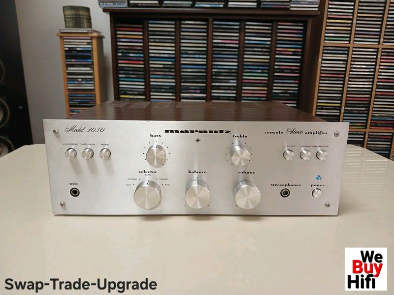 Marantz Model 1030 Stereo Integrated Amplifier - 3 MONTHS WARRANTY (WeBuyHifi)