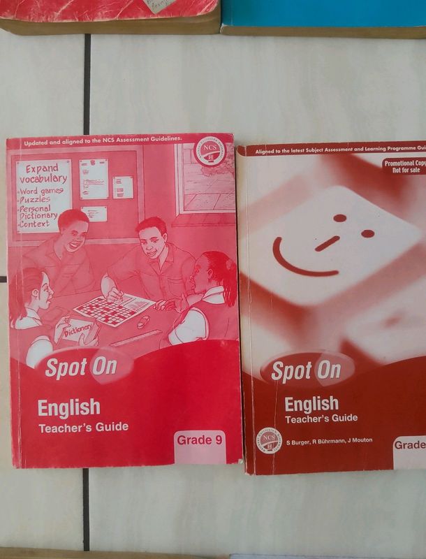 Spot On.English Teachers Guide Textbook Grade 8&amp;9.