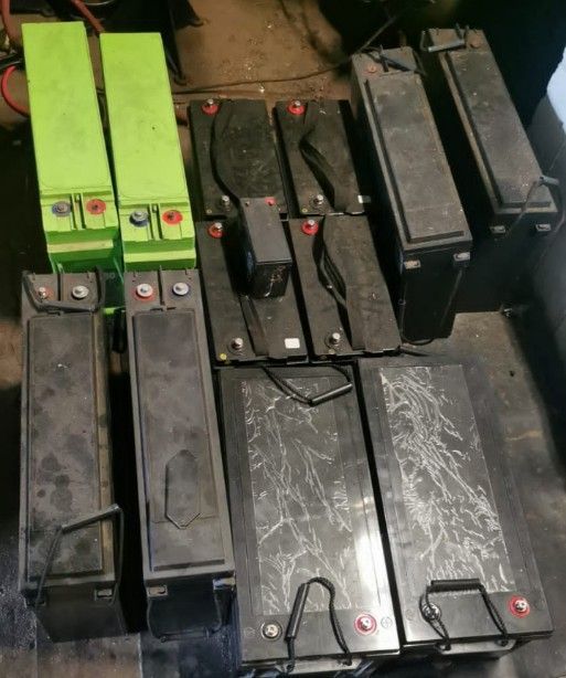 Cash for Used Solar and UPS Batteries (Lead Acid) bought. Collections on large loads