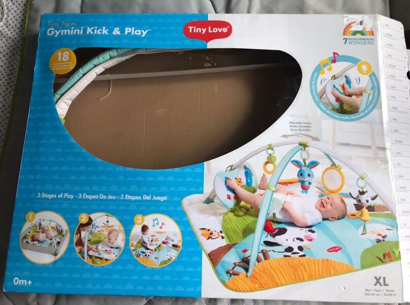 Tiny love gymini kick and play, developmental toys