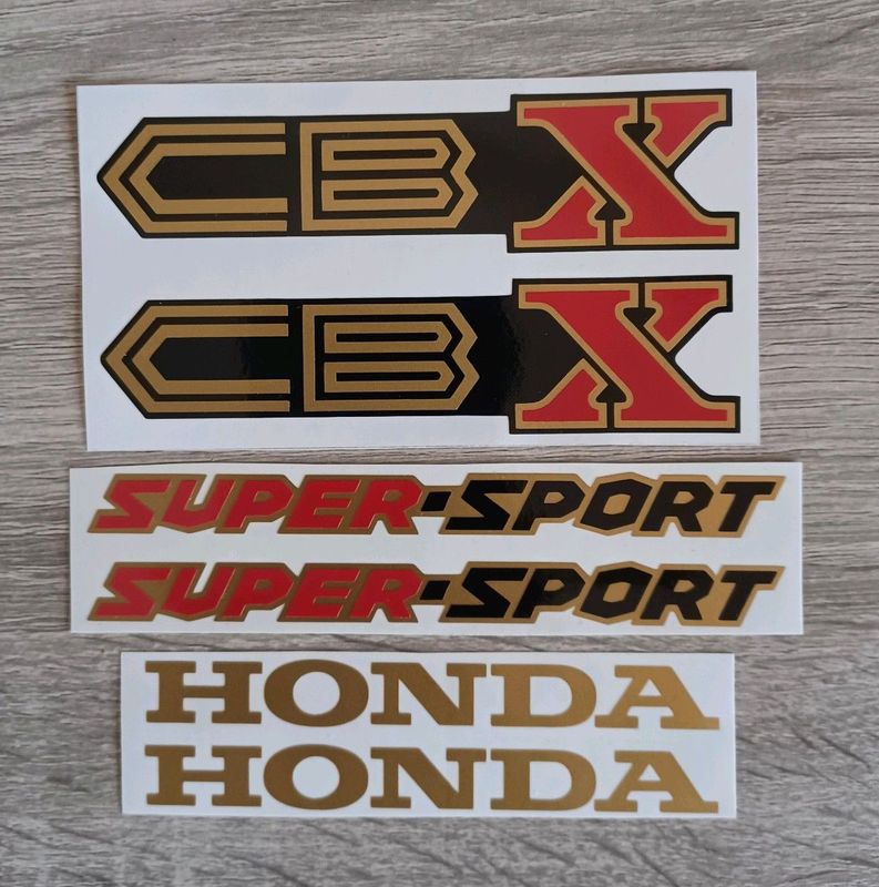 1979 CBX 1000 Super Sport decals stickers sets