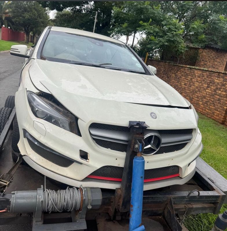 2014 CLA45 W117 stripping for spares M133 engine (engine and box sold)