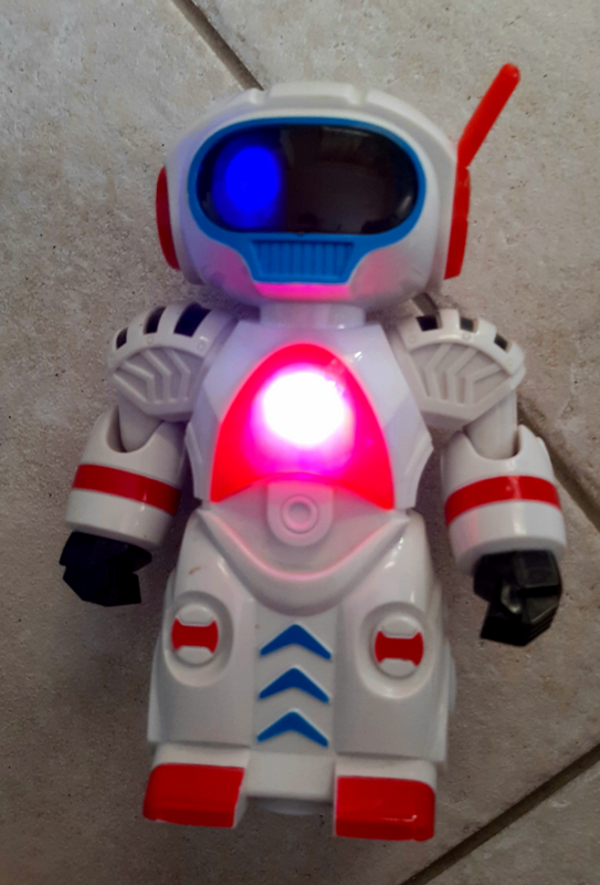 Robot toy Astronaut with lights sounds movement