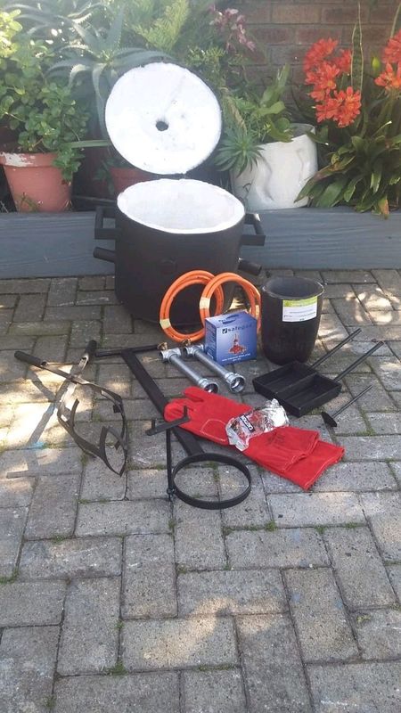 Portable Gold Melting Furnace Kit