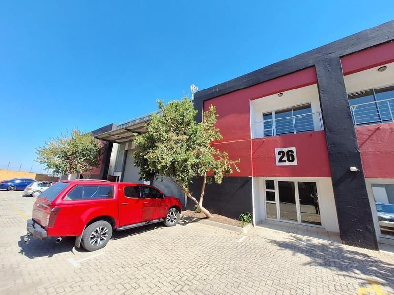 This Neat 363 sqm Warehouse is available TO LET in Lanseria Corporate Park