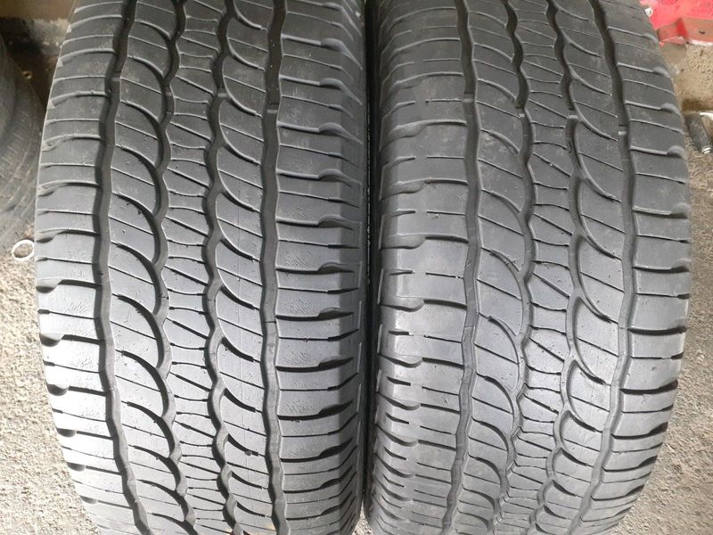 285/65/17 Michelin Tyres for Sale. Contact 0739981562