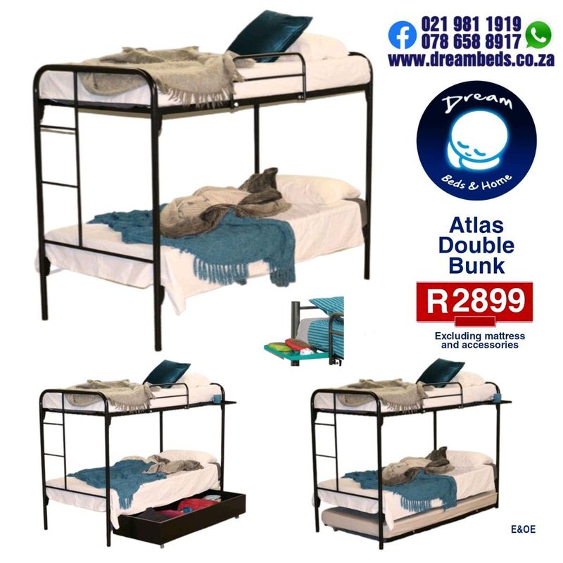 Steel bunks beds on Sale - Brand New from R2899