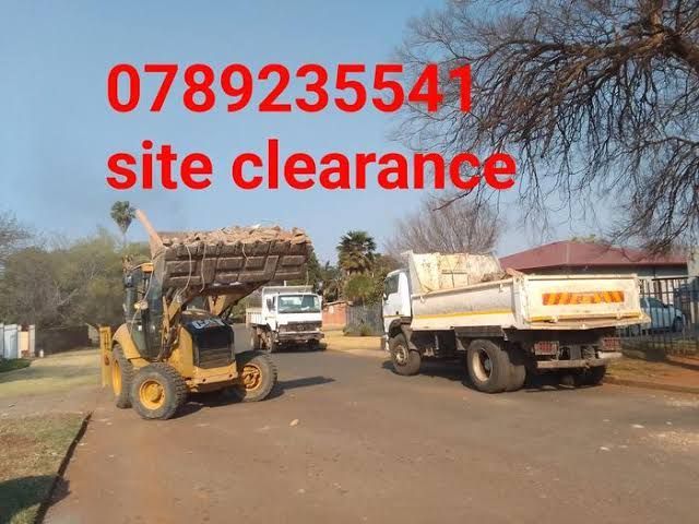 SITE CLEARANCE ,TRUCK HIRE