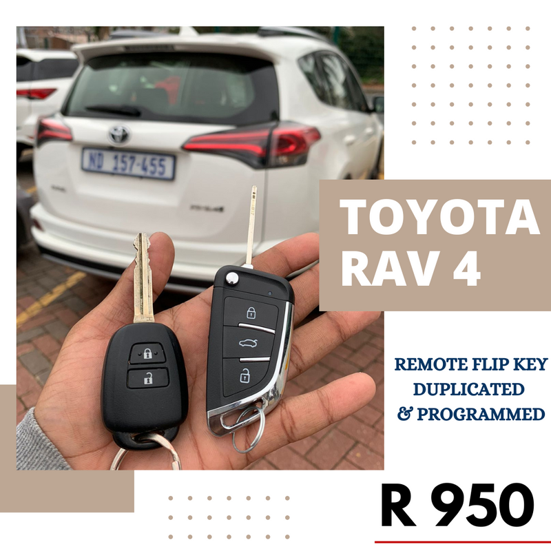 Toyota RAV4 Remote Flip Key
