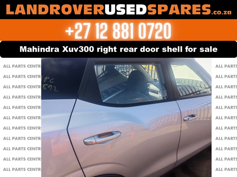 Mahindra Xuv300 door shell right rear for sale used