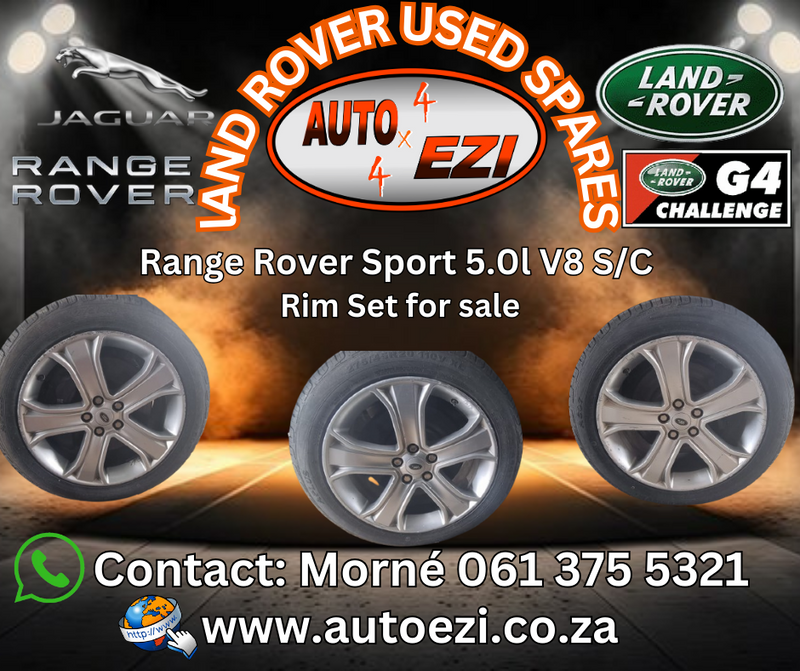 Range Rover Sport 5.0l V8 S/C Rim Set for sale