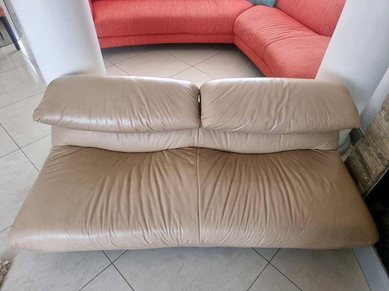 Italian genuine leather couches