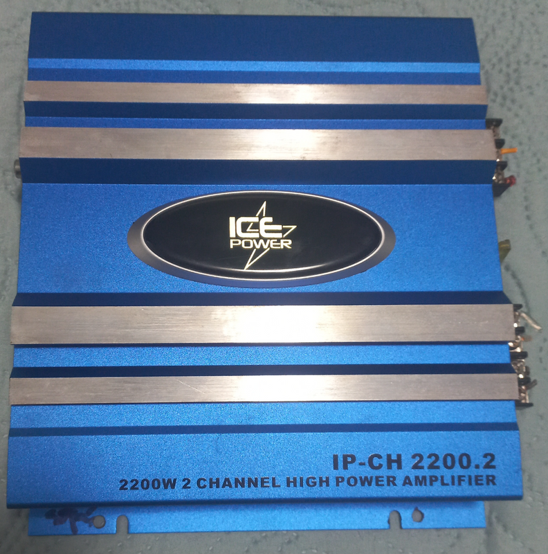 Ice Power 2200w amplifier