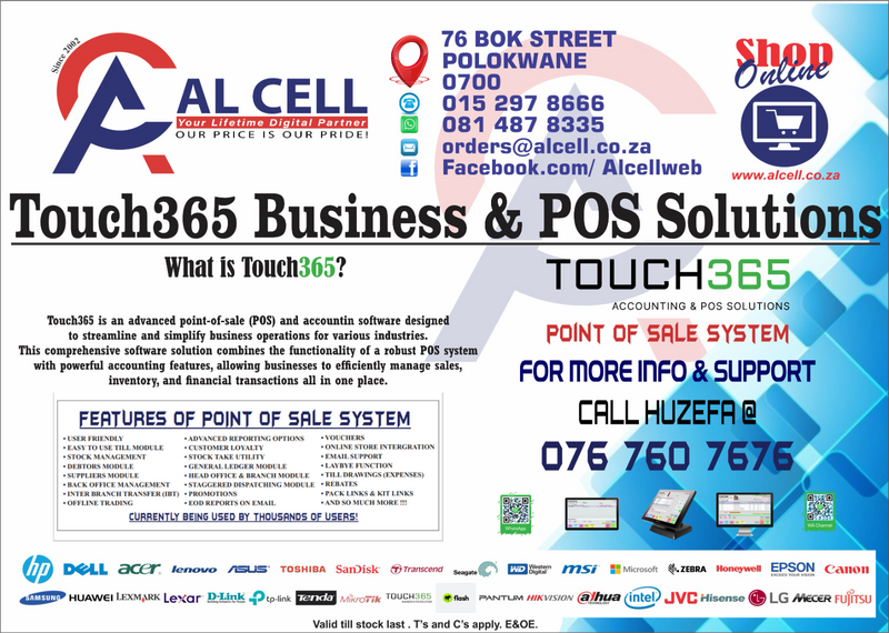 Touch365 Business &amp; POS Solutions system 365