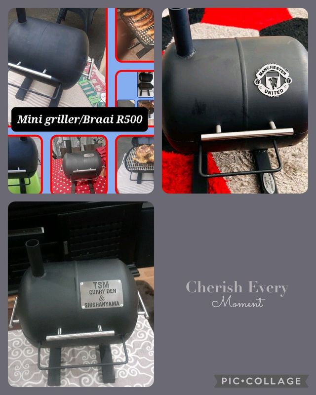 Outdoor mini griller braai