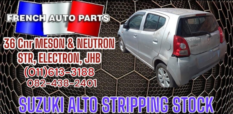 SUZUKI ALTO SPARES/PARTS FOR SALE AT FRENCH AUTO PARTS