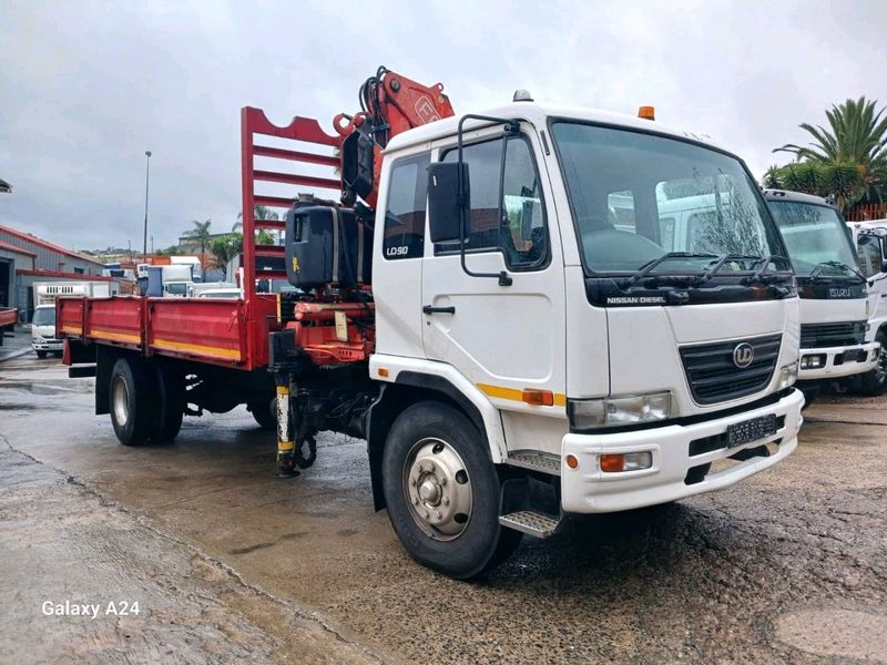 2005 UD UD90 9Ton Dropside with Fassi Crane