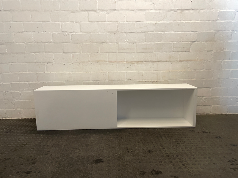 White Desk Shelf (1.8m x 0.31m x 0.46m)-