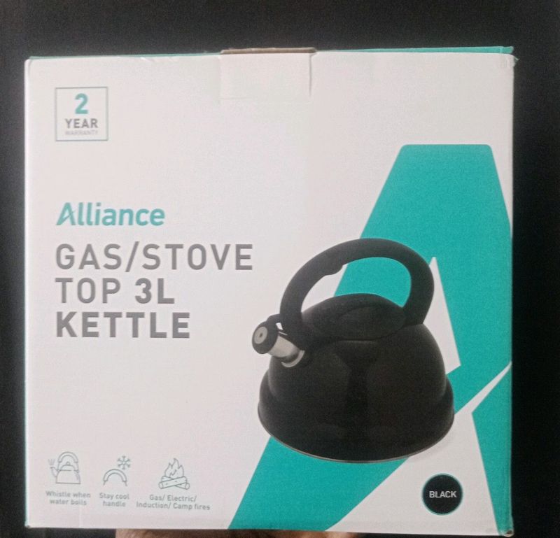 Alliance gas or stove top kettle