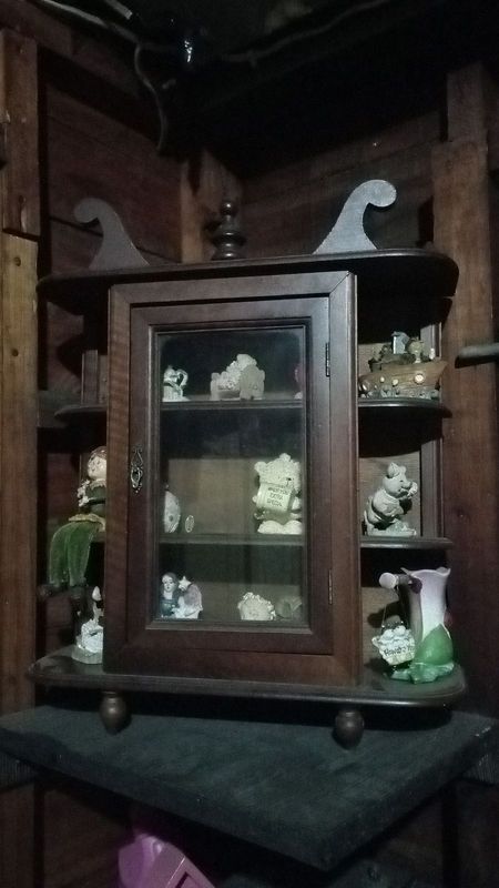 A beautiful mini cabinet