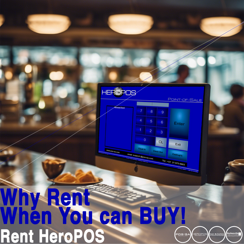 Rent a Complete HeroPOS System - Streamline Operations &amp; Boost Profitability!