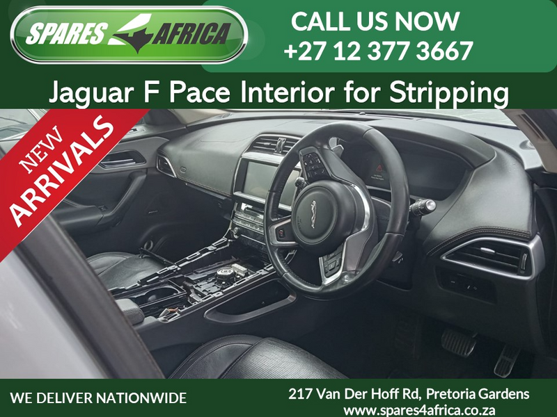 Jaguar F Pace interior stripping for spares