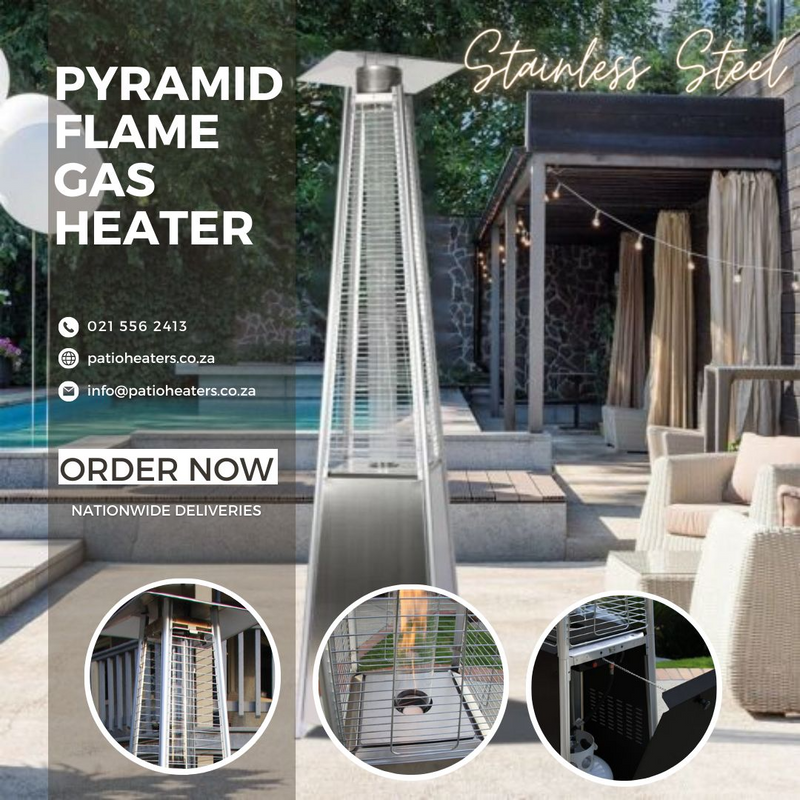 Pyramid Flame patio heater /Gas.