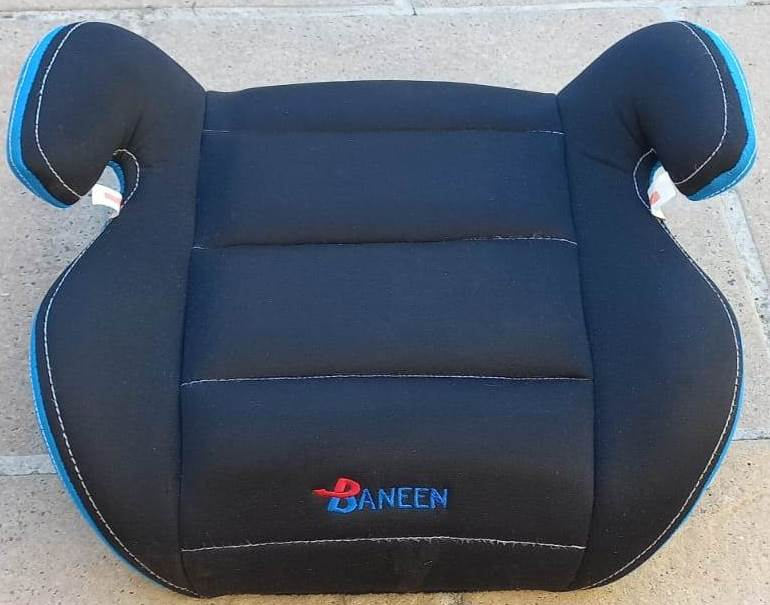 Baneen Baby Car Booster Seat Cushion - Black &amp; Blue