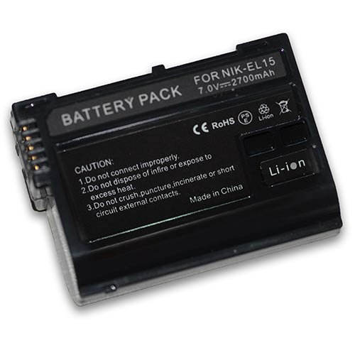 Nikon enel15 replacement battery