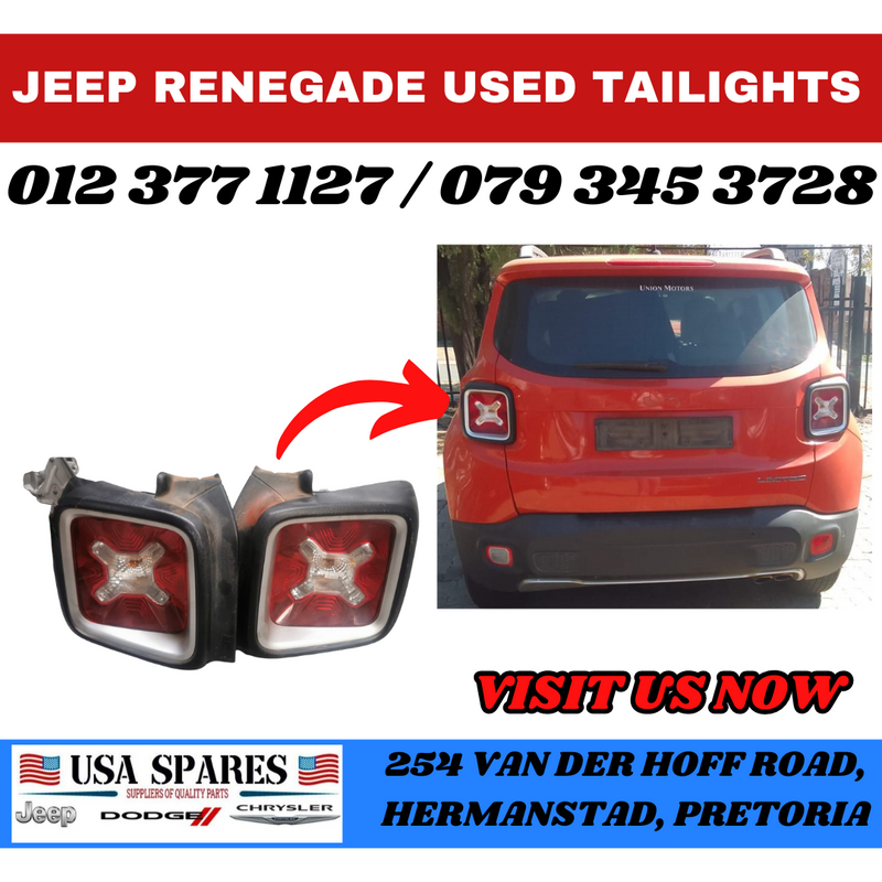 Jeep Renegade used Tailights