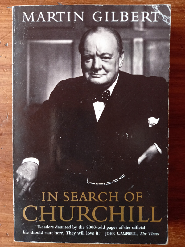 In Search of Churchill by Martin Gilbert