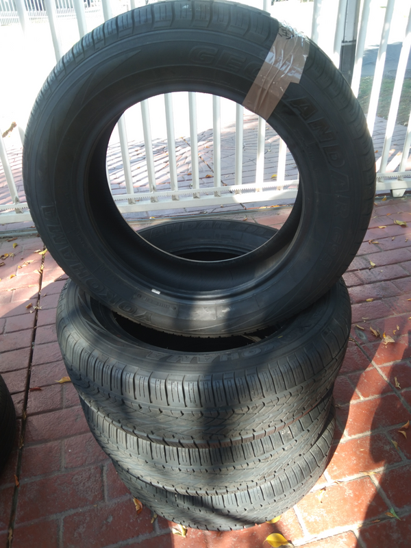 Yokohama Brand new 4 tyres 225/60/17R6500Call Hanli on 0722570183