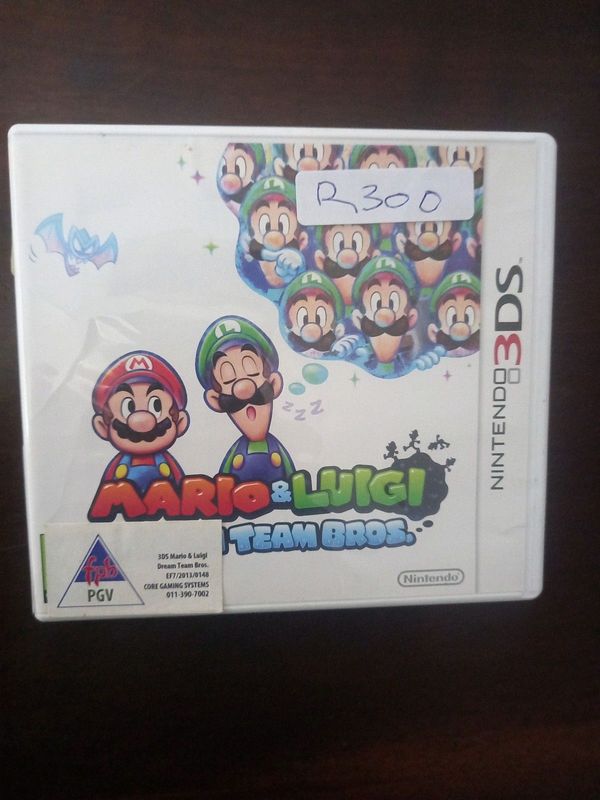 Mario And Luigi Dream Team Bros