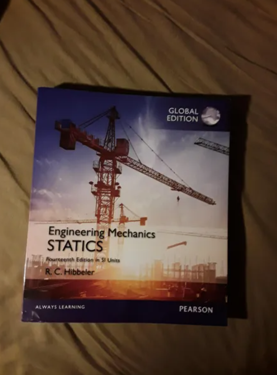 Engineering Mechanics STATICS (14th ed.) Textbook