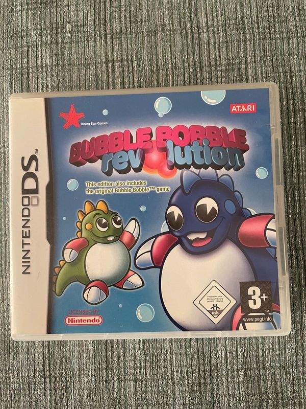 Nintendo DS Bubble Bobble Revolution Game