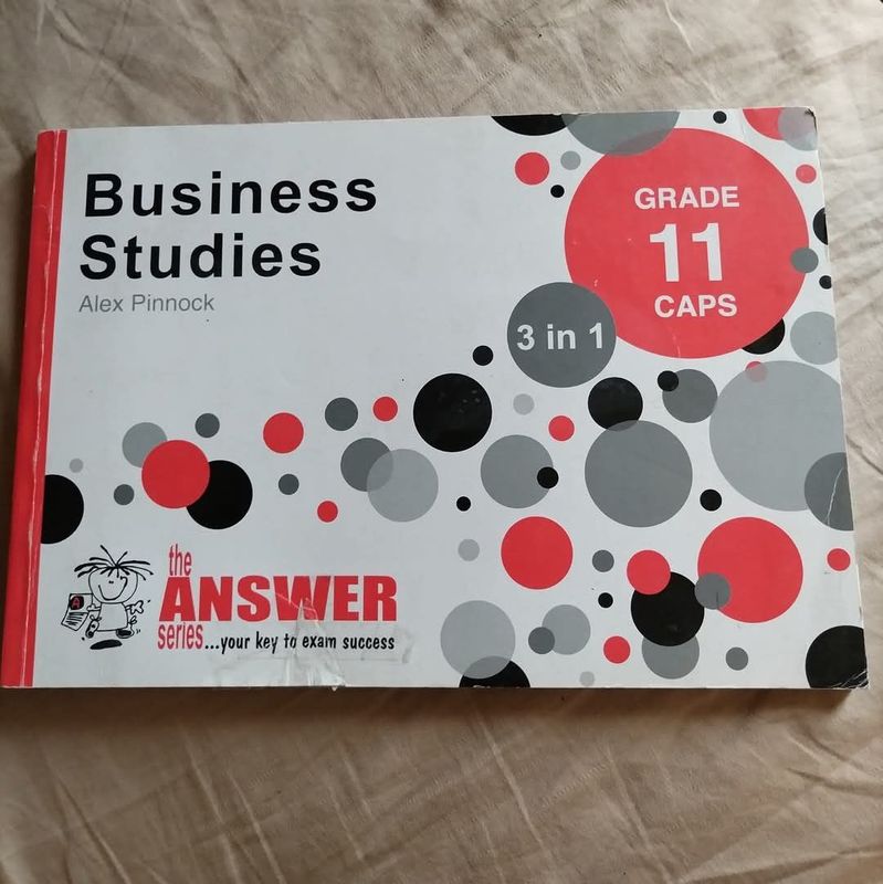 Business Studies 3in1 Grade 11 CAPS