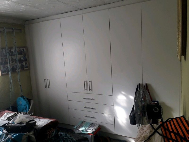 Kitchen and built in cupboard