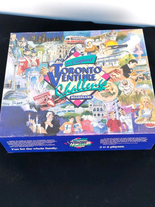 The Original Toronto Venture Challenge Board Game for sale