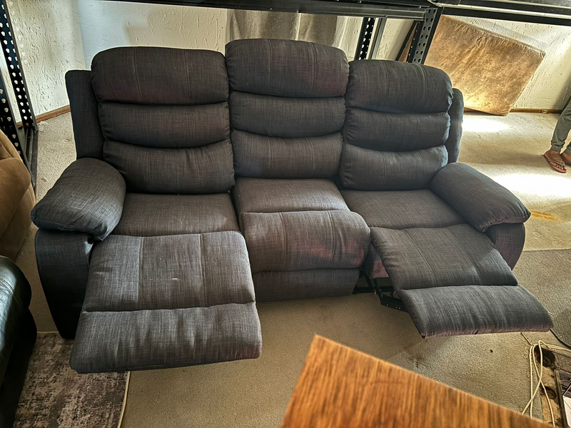 Material 3,2 and 1 seater recliner set
