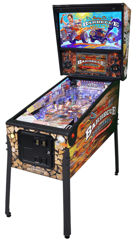 Barry O Barbecue Challenge Pinball Machine (Available To Order)